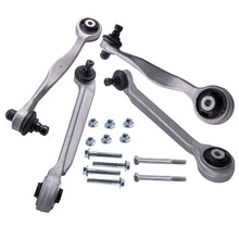 Laad de afbeelding in de galerijviewer, 4x Voor Achter Wishbones Upper Control Arm Kit geschikt voor VW Passat 3B2 3B5 3B3 3B6 Ophanging arms