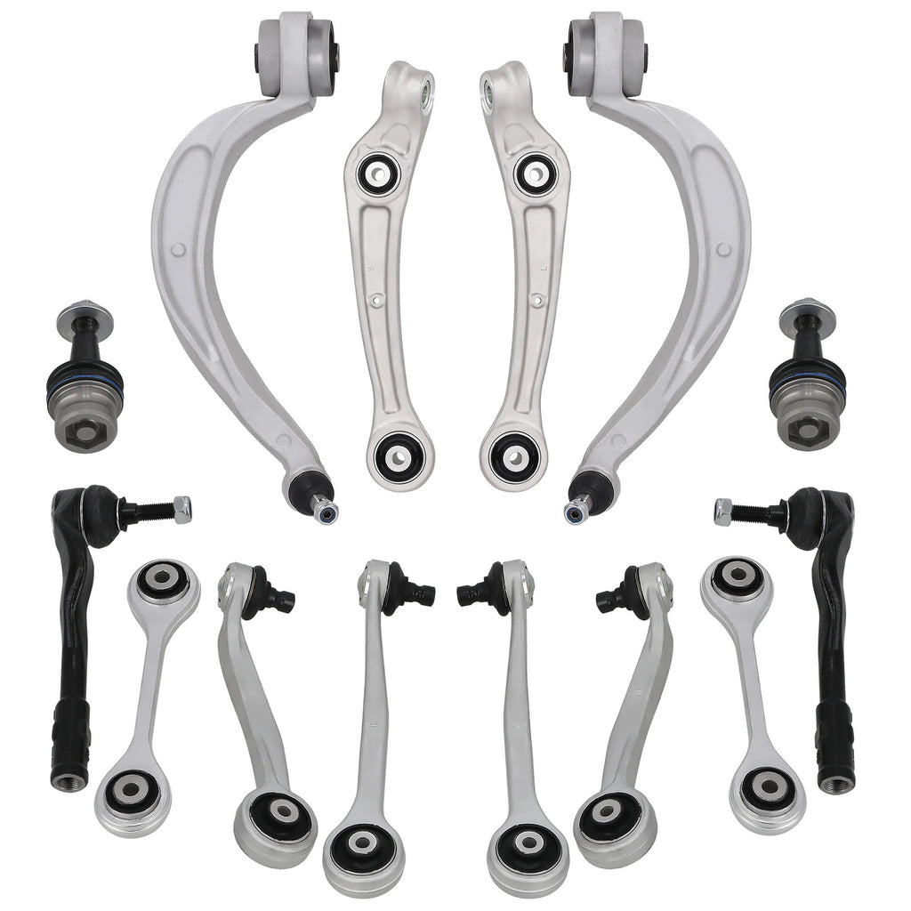 14PCS Voor UPPER LOWER Ophanging WISHBONE ARMS LINKS KIT SET geschikt voor AUDI A4 B8 Q5