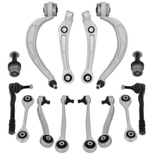 Laad de afbeelding in de galerijviewer, 14PCS Voor UPPER LOWER Ophanging WISHBONE ARMS LINKS KIT SET geschikt voor AUDI A4 B8 Q5
