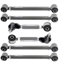 6 Pcs Control Toe geschikt voor Honda Accord 2003 - 2007 Achter Camber Arms UpperLower
