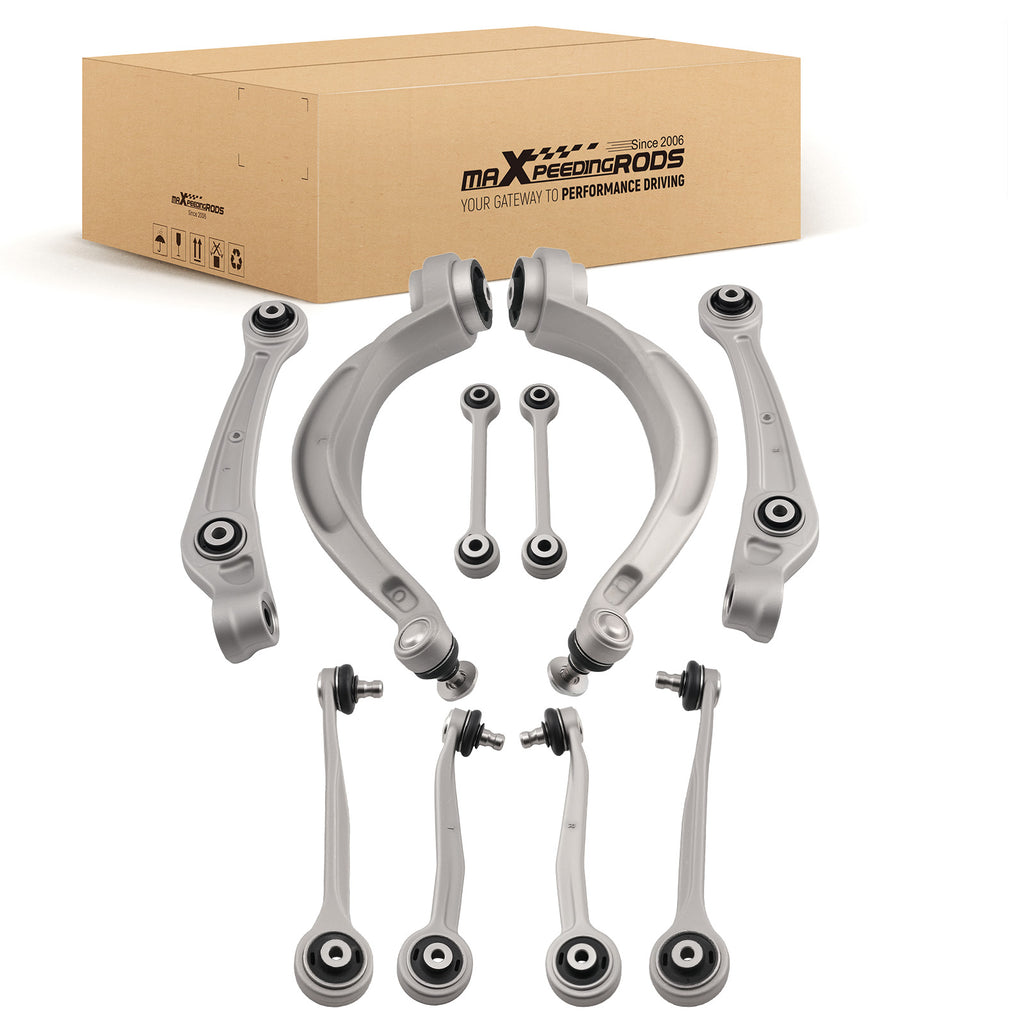 10X Voor CONTROL ARM WISHBONE geschikt voor AUDI A6 C7 A7 4G Q5 8R A4 B8 A5 8T 8K0407505F