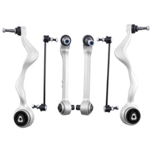 Laad de afbeelding in de galerijviewer, 6 FRONT SUSPENSION WISHBONE CONTROL ARMS SET compatible for BMW E81 E82 E87 E88 E90 E93 E84