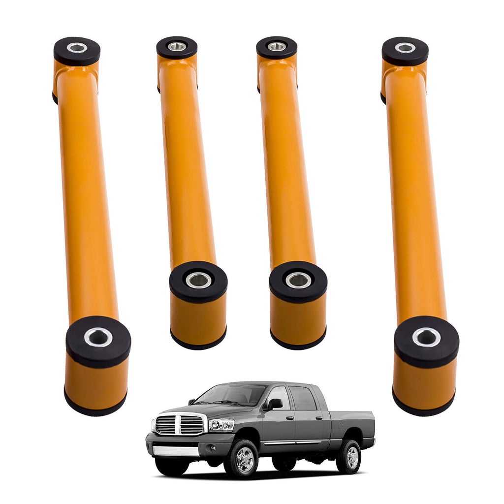 Set of 4 Suspension UpperLower Set 2-3 Lift Control Arms Compatible for Dodge Ram 25004WD 2003-2009