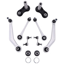 Laad de afbeelding in de galerijviewer, Compatible for BMW E39 Front Wishbone Control Arm Kit + 2 Tie Rods + 2 Stabilizers suspension arms