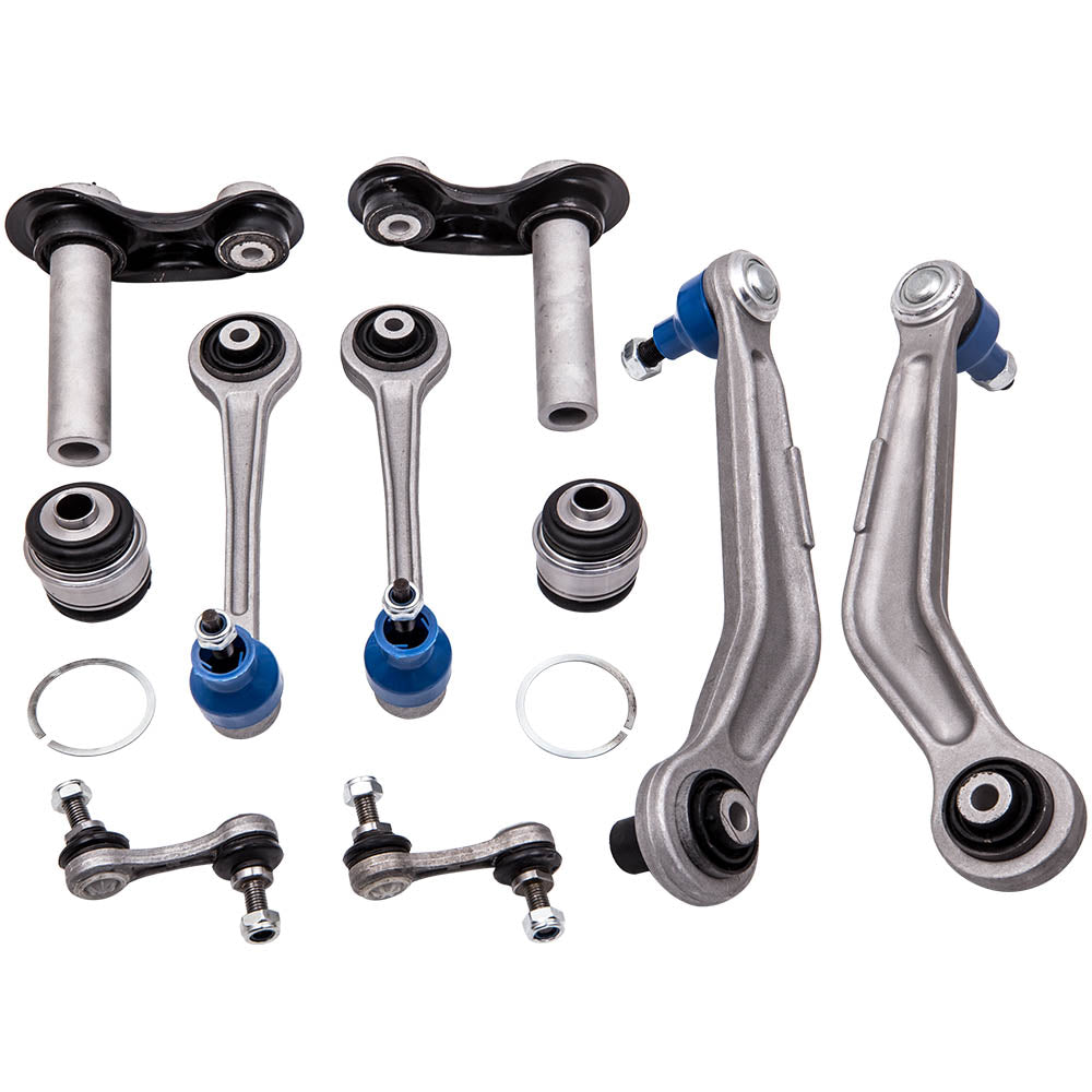 geschikt voor BMW E39 Voor Wishbone Control Arm Kit + 2 Tie Rods + 2 Stabilizers Ophanging arms