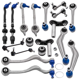 Voor/achter Wishbone Set geschikt voor BMW 5 Serie E39 +Touring 520–530 525i 528i 18-stuk