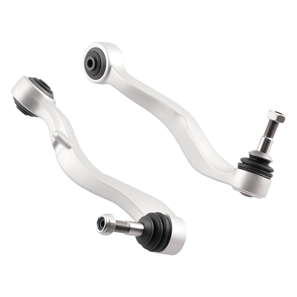 Front Control Arm + Sway Bar Link + Tie Rod compatible for BMW 2004 2005 2006 2007 08 09 10