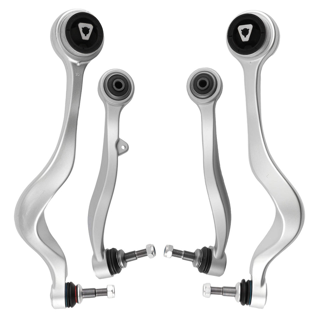 4X FRONT LOWER SUSPENSION WISHBONE CONTROL ARMS compatible for BMW 5 SERIES E60 TOURING E61