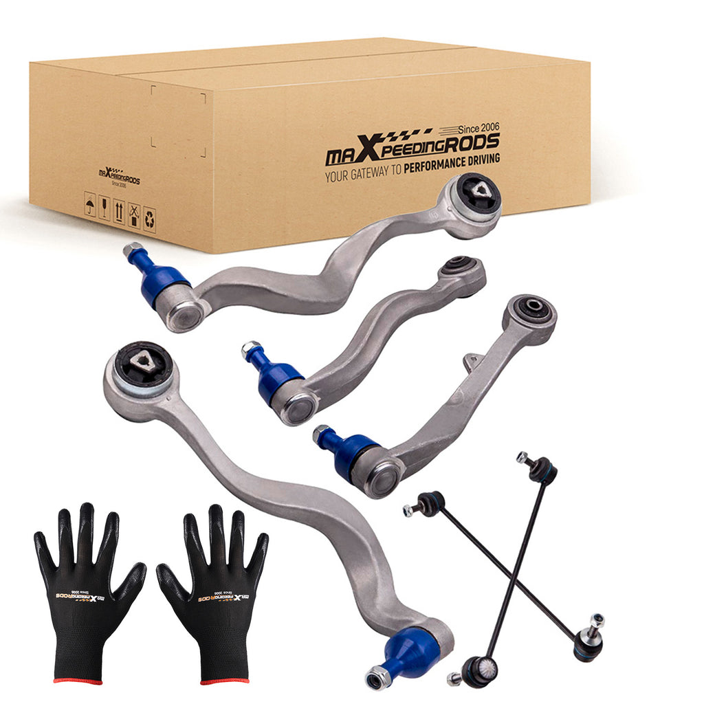 Voor LOWER Ophanging WISHBONES CONTROL ARMS LINKS KIT geschikt voor BMW 5 SERIES E60/E61