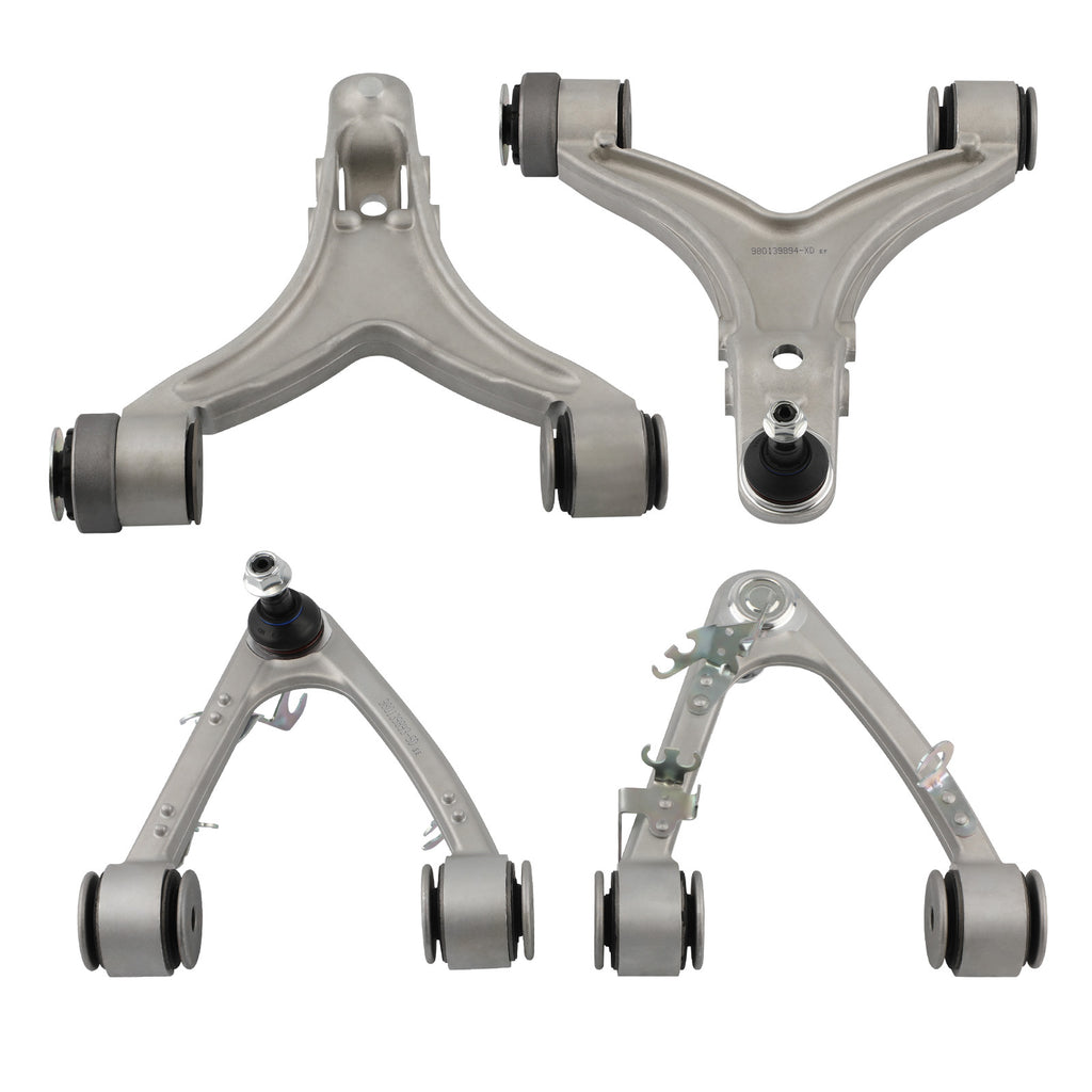SATZ MIT 4 VORNE OBEN + UNTEN QUERLENKERN compatible for MASERATI QUATTROPORTE GRANTURISMO
