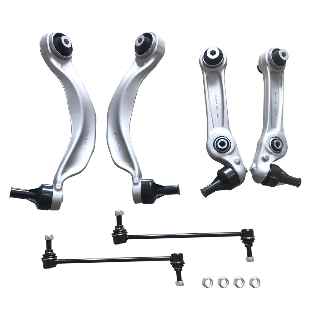 6x Voor Upper Lower Control Arm geschikt voor BMW 5 Series F10 F11 F07 F18
