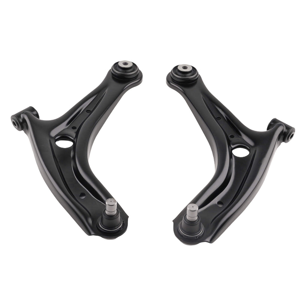 6X CONTROL ARMS WISHBONES + TRACK RODS + LINK BARS L+R compatible for FORD FIESTA MK7 08-17