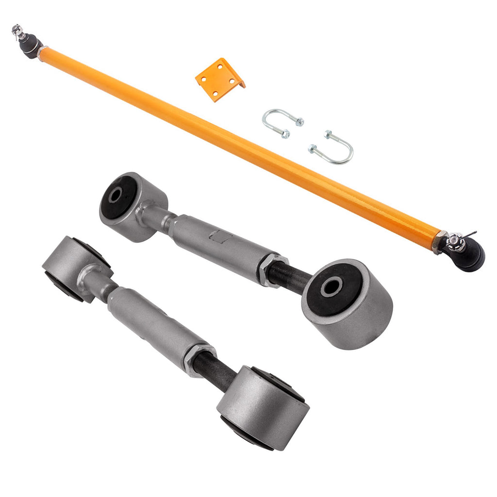 DRAGLINK LENKGESTÄNGE + 2PCS OBERE QUERLENKER HINTEN compatible for NISSAN PATROL GU Y61