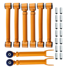 Laad de afbeelding in de galerijviewer, 2x Voor Upper + 2x Achter Upper +4x lower Control Arms geschikt voor Jeep Wrangler TJ 97-06