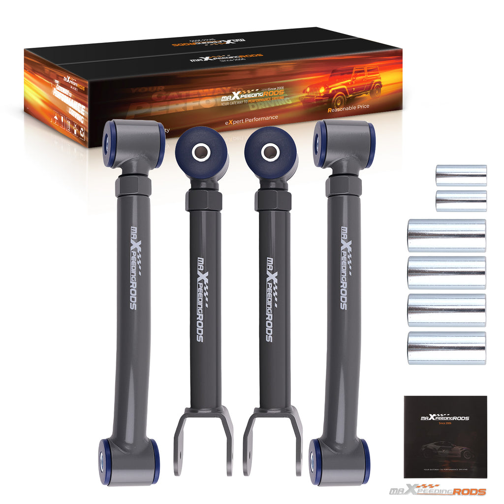 4X ADJUSTABLE CONTROL ARMS 0- 8 geschikt voor JEEP CHEROKEE XJ WRANGLER TJ GRAND CHEROKEE