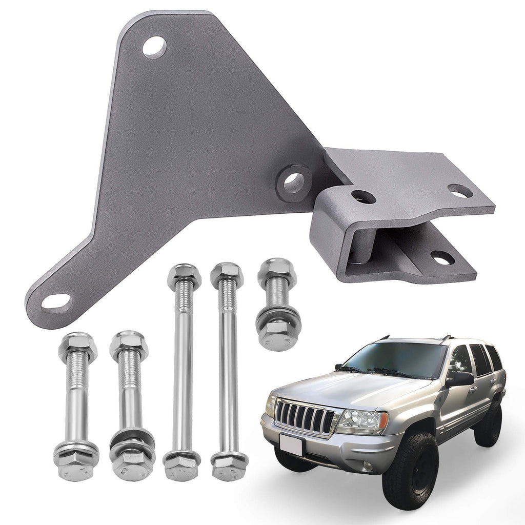 Front Upper Control Arms + Front Track Bar Drop Bracket compatible for Jeep Grand Cherokee