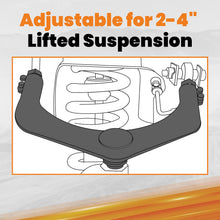 Laad de afbeelding in de galerijviewer, Upper Control Arms 2-4 Lift Kit compatible for Chevy/GMC K1500 88-98 compatible for Suburban/Tahoe 92-98