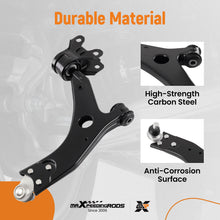 Laad de afbeelding in de galerijviewer, 2X FRONT LOWER WISHBONE CONTROL ARMS RIGHT + LEFT compatible for FORD FOCUS MK3 2011-2015