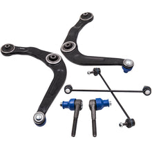 Laad de afbeelding in de galerijviewer, geschikt voor Peugeot 206 2.0 HDi Voor Wishbone Track Control Arm Tie Rod End Set Kit Ophanging arms