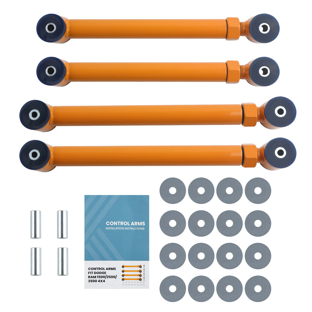 0-6 Bracci Di Controllo Anteriori Superiore + Inferiore compatible for Dodge Ram 1500