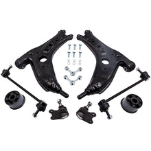 Laad de afbeelding in de galerijviewer, Control Arm geschikt voor VW POLO 9N geschikt voor SEAT IBIZA 4 geschikt voor SKODA FABIA I VORNE 8tlg Ophanging arms