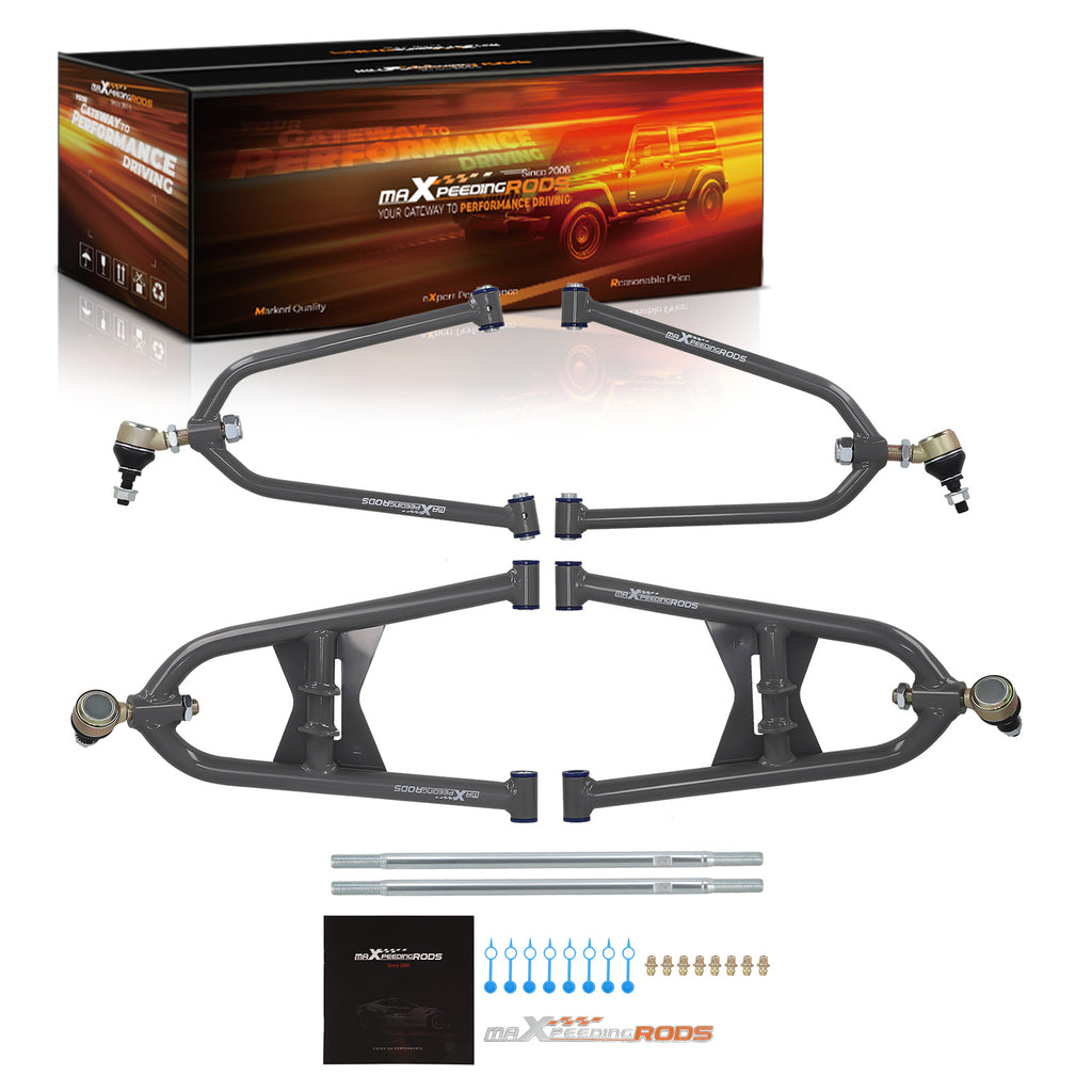BRAZOS DE CONTROL AJUSTABLES LH+RH compatible for HONDA ATV TRX400EX PORTRAX 400EX 99-2004