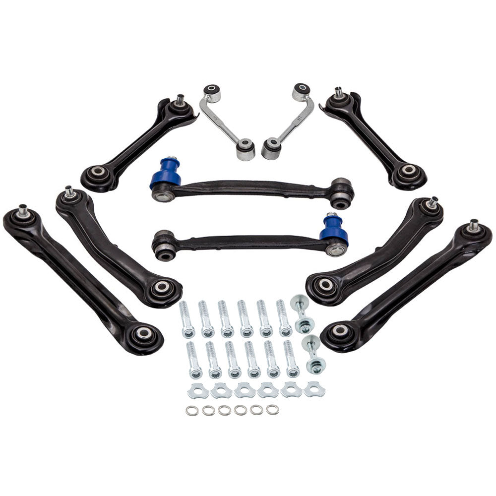 10x Bras De Suspension-jeu Arrière 10-tlg compatible for Mercedes Benz Classe C W203 A209