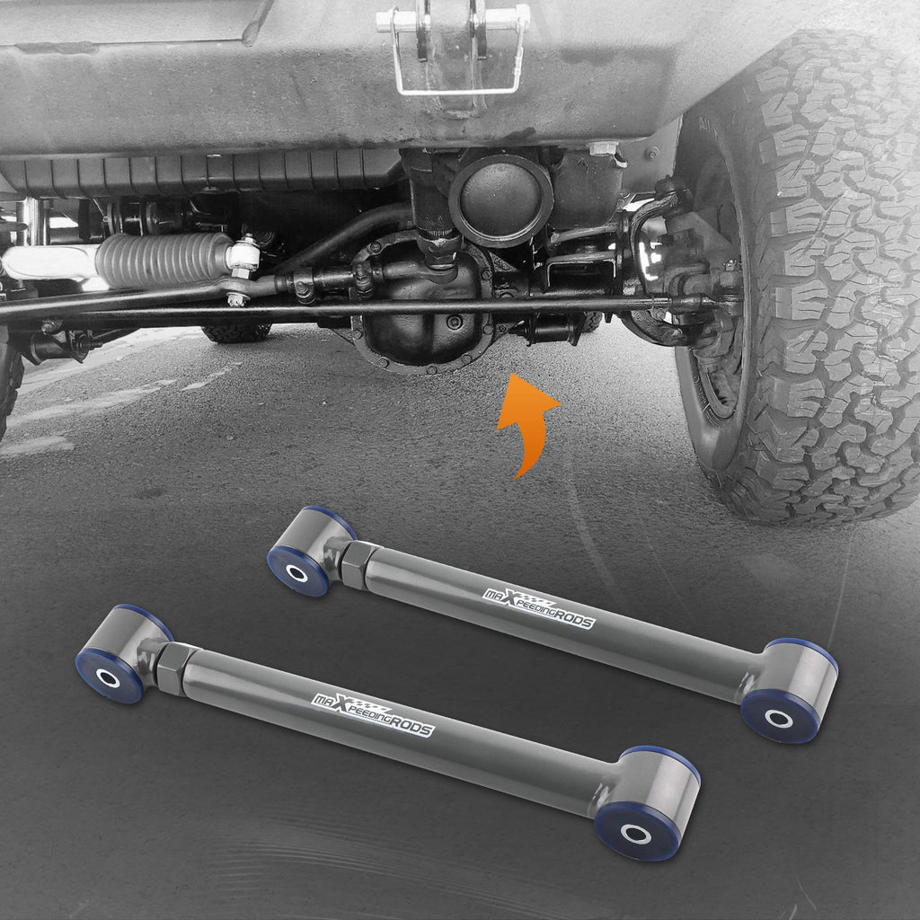 2X compatible for Grand Cherokee WJ 1999-2004 Rear Lower Adjustable Control Arm