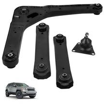 Load image into Gallery viewer, Rear Upper &amp; Lower Control Arm compatible for Jeep Grand Cherokee WJ 1999-2004 w/Ball Joint