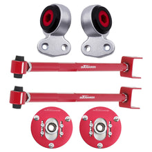 Laad de afbeelding in de galerijviewer, 6 Pc Adjustable Control Arm + Camber Plates + Control Arm Bushings geschikt voor BMW E46