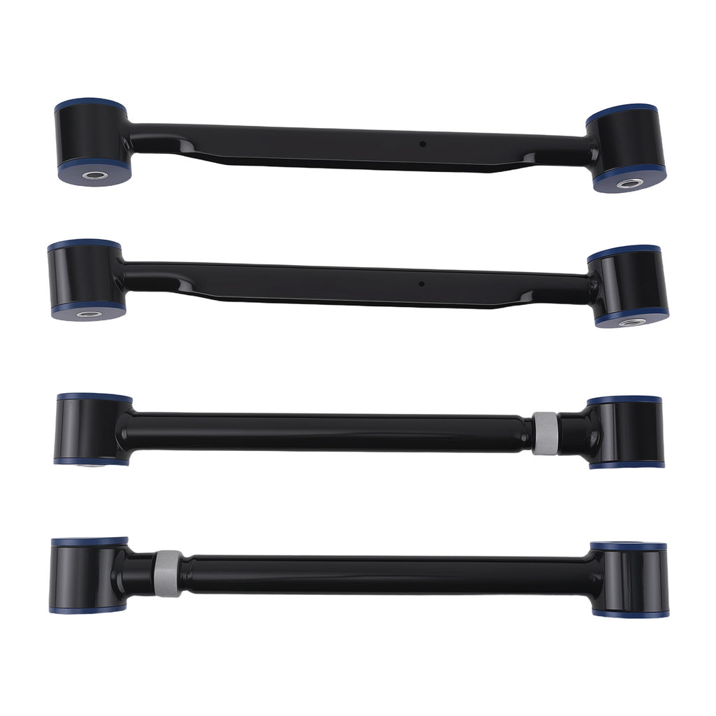 4 Pcs Achter Trailing Control Arms Upper + Lower Kit geschikt voor Buick Rainier 2004-2007