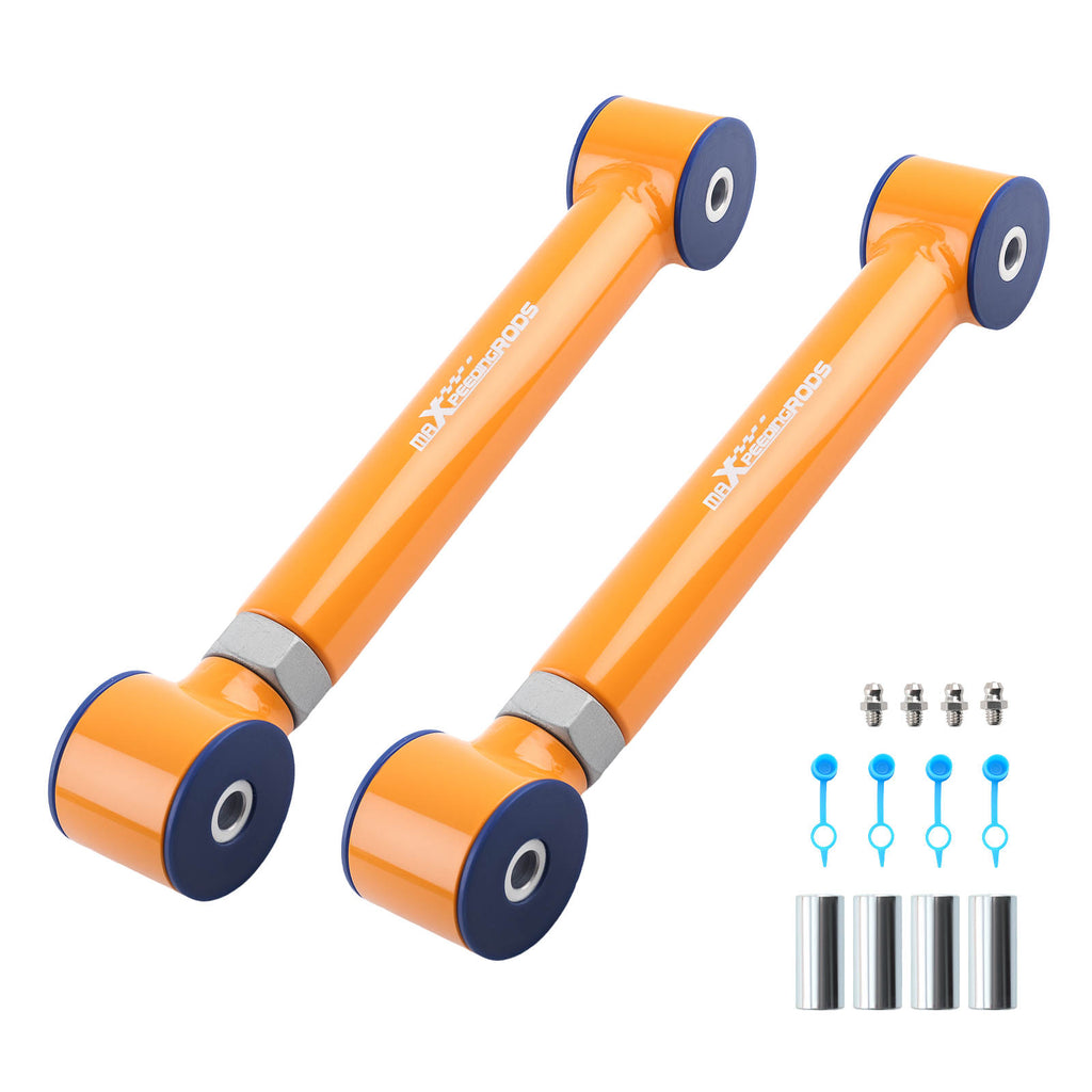 2x Heavy Duty Rear Upper Adjustable Control Arms for 1997-2006 compatible for Jeep Wrangler TJ