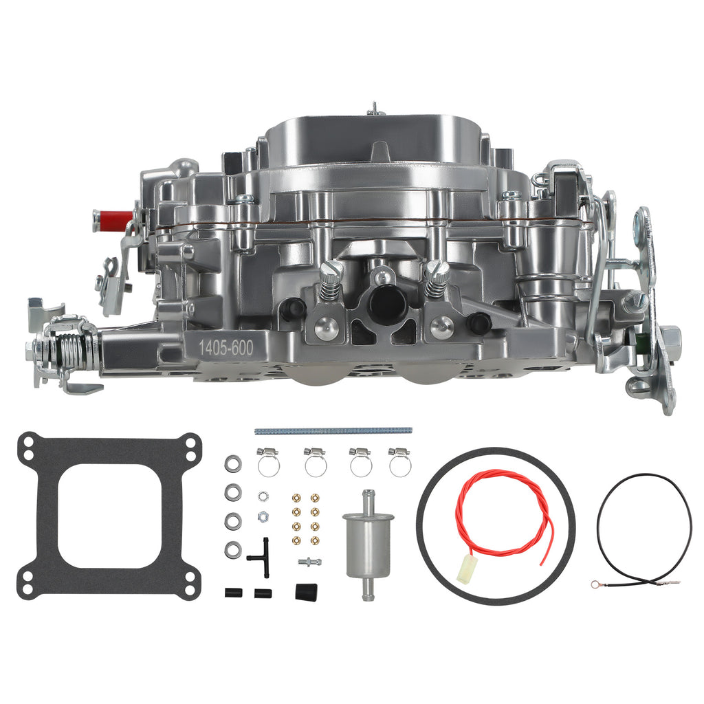 4 Barrel Carburetor Vergaser 1405 Carb 600cfm Manual Choke 600 CFM w/ Gasket