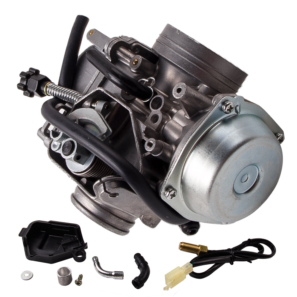 maXpeedingrods Quad Carb Carburetor geschikt voor Honda FourTrax Foreman 450 voor TRX450ES voor TRX350 1999-2004