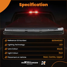 Load image into Gallery viewer, Rear Black Third Brake Stop Light LED compatible for Audi A4 8E B6 Avant 01-04 8E9945097