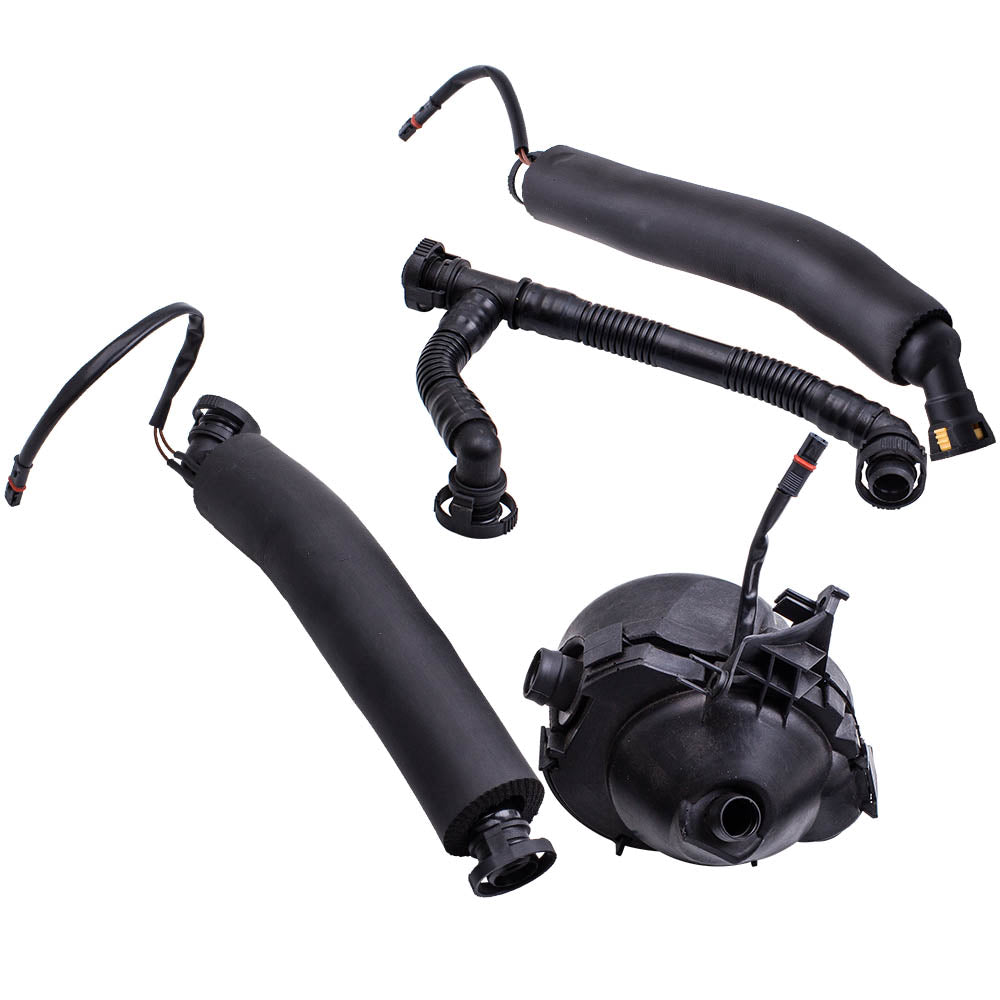 Kit de separador de aceite de mangueras de ventilación del cárter compatible for BMW 1 3 5 6 N52 B30 11617522933