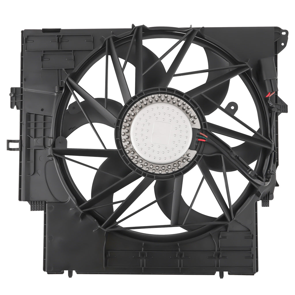 Radiateur Cooling Fan Assembly geschikt voor BMW X4 F26 L4 2.0L 2015-2018 17427601176