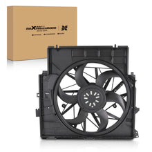 Load image into Gallery viewer, Radiator Cooling Fan compatible for BMW X4 F26 L4 2.0L 2015 2016 2017 2018 17427601176