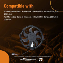 Load image into Gallery viewer, Engine cooling fan compatible for Mercedes Benz B-Class W245 A-Class W169 CVT transmission
