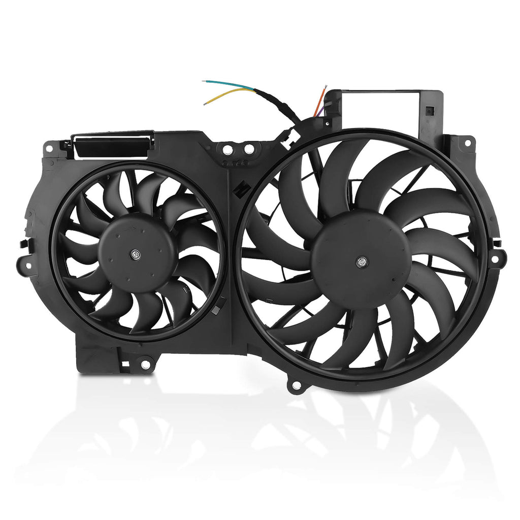 Radiator Cooling Fan Assembly for A6 Quattro/A6 2005-2008 4F0121207A 4F0121207Q
