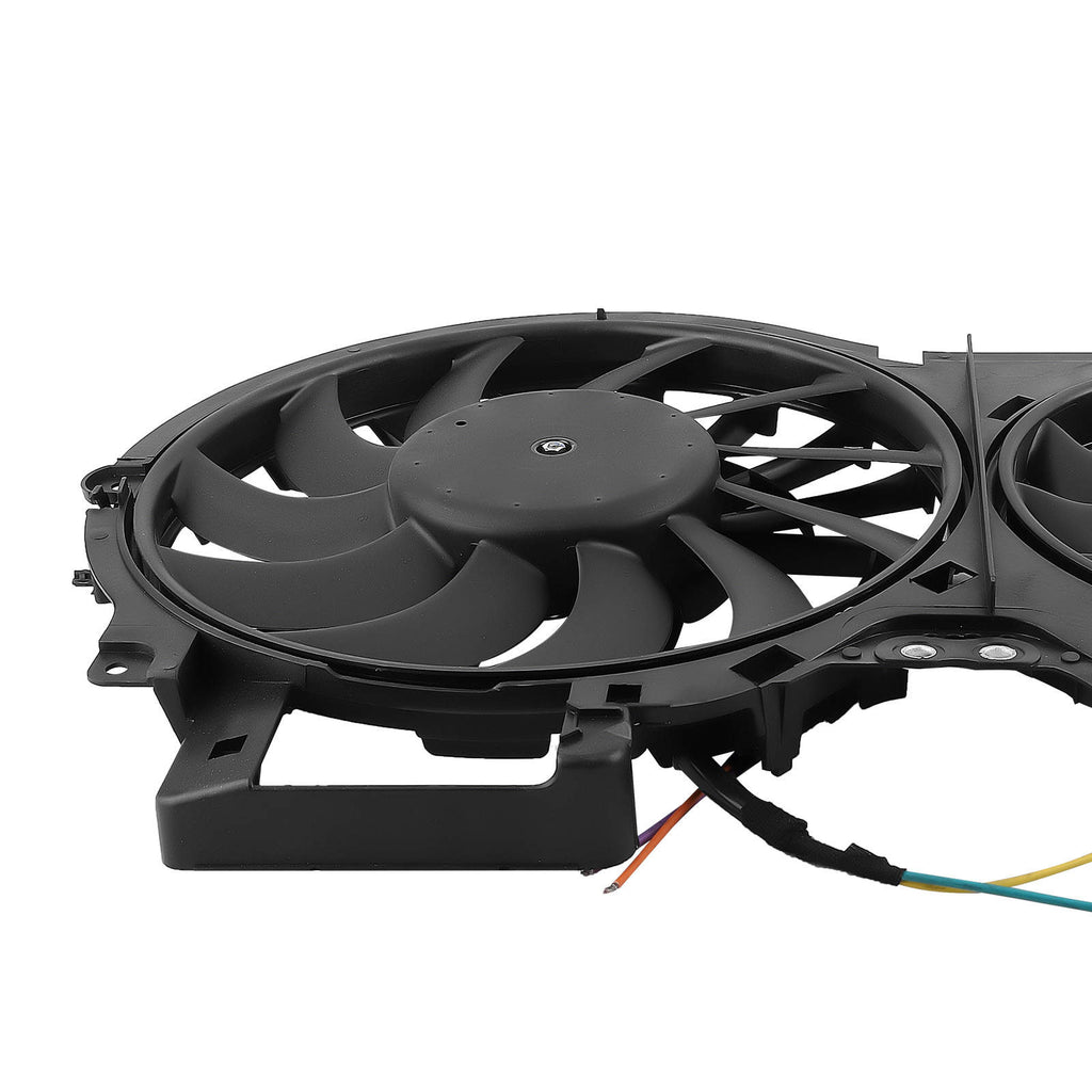 Radiator Cooling Fan Assembly for A6 Quattro/A6 2005-2008 4F0121207A 4F0121207Q