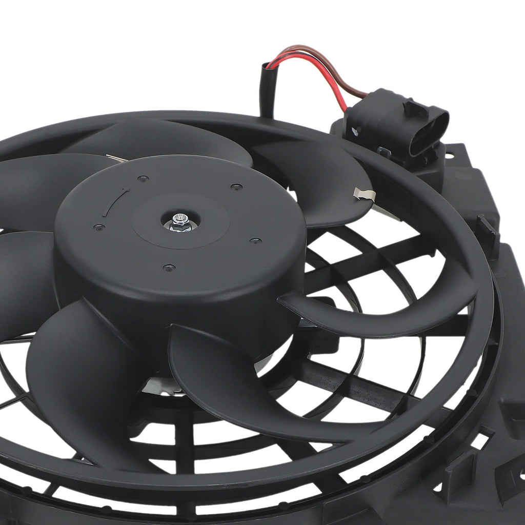 Cooling Fan 240W compatible for Opel Astra H Zafira B 2005-2010 1314555 13147279 2 Pin