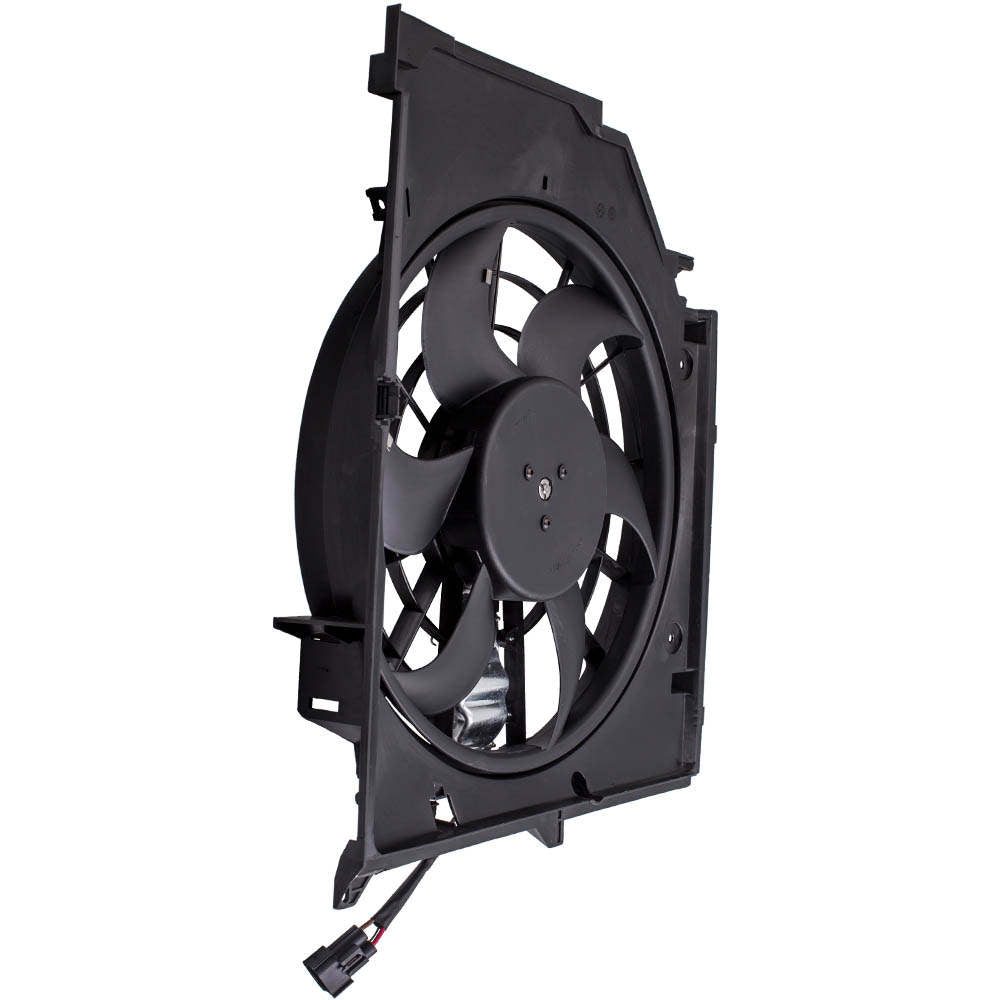 Radiator Cooling Fan Assembly compatible for BMW 3 Series 325i 328i 330i E46 17117510617