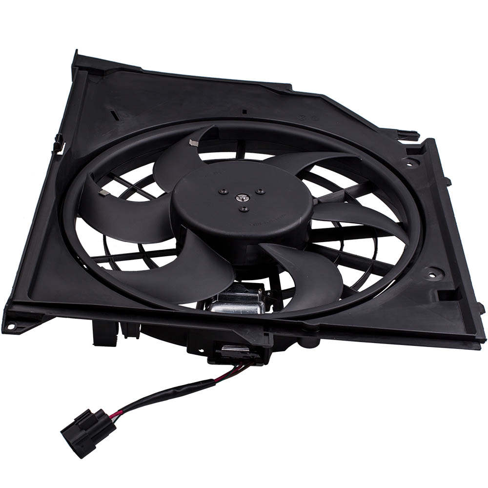 Radiator Cooling Fan Assembly compatible for BMW 3 Series 325i 328i 330i E46 17117510617