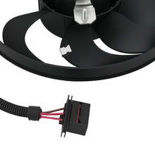 Laad de afbeelding in de galerijviewer, Cooling Fan Assembly compatible for Audi TT 1.8L 2000-2004 1J0959455K 9 Blades 600W