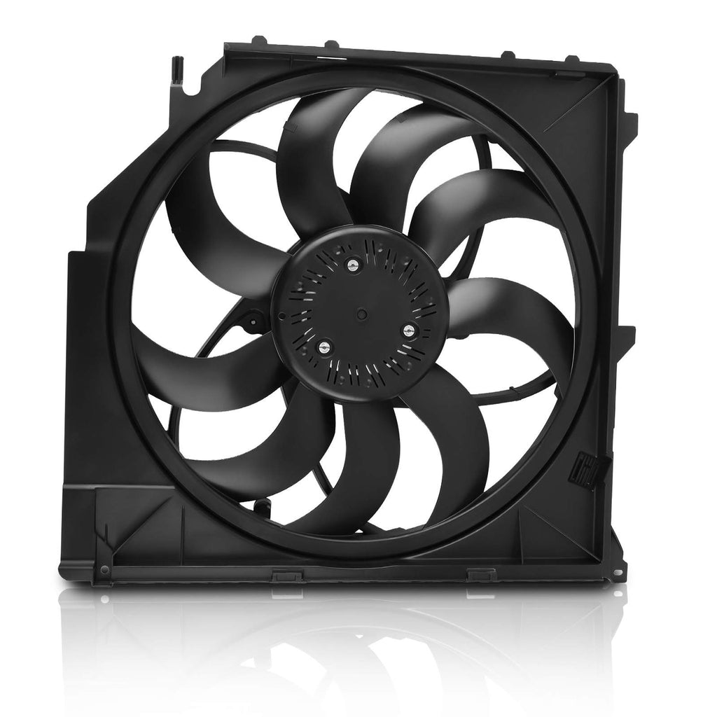 Engine Radiator Cooling Fan compatible for BMW X3 2.5i/3.0i/3.0si 2004-2010 17113442089