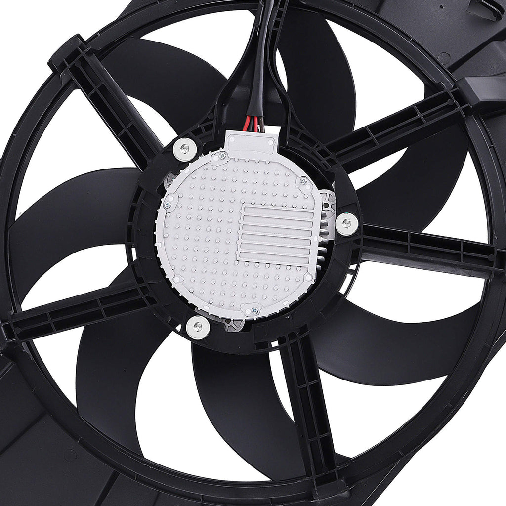 Cooling Fan Assembly compatible for Audi A3 compatible for Skoda Karoq compatible for VW Golf/Passat 5Q0121203DA