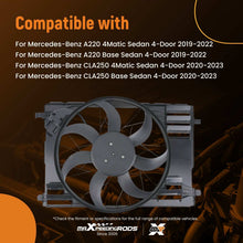 Laad de afbeelding in de galerijviewer, Cooling Fan compatible for Mercedes-Benz A220 4Matic Sedan 4-Door 2019-2022 A2479067906