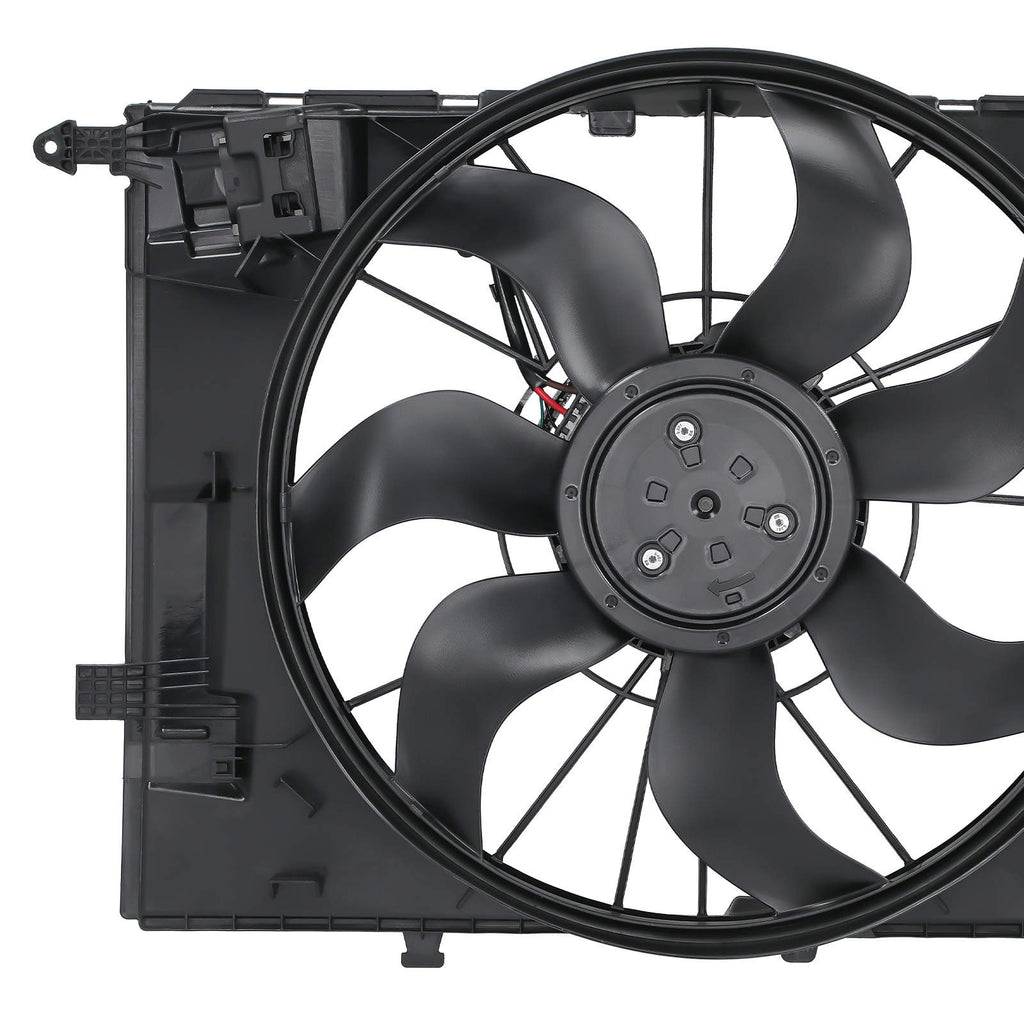 600W Cooling Fan Compatible for Benz C180/C200/C250/C300 2014-2017 0999061800 0999061100