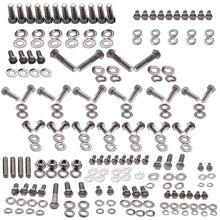 Laad de afbeelding in de galerijviewer, geschikt voor CHEVY SBC 265 283 305 307 327 350 400 STAINLESS Engine Hex Bolt kits
